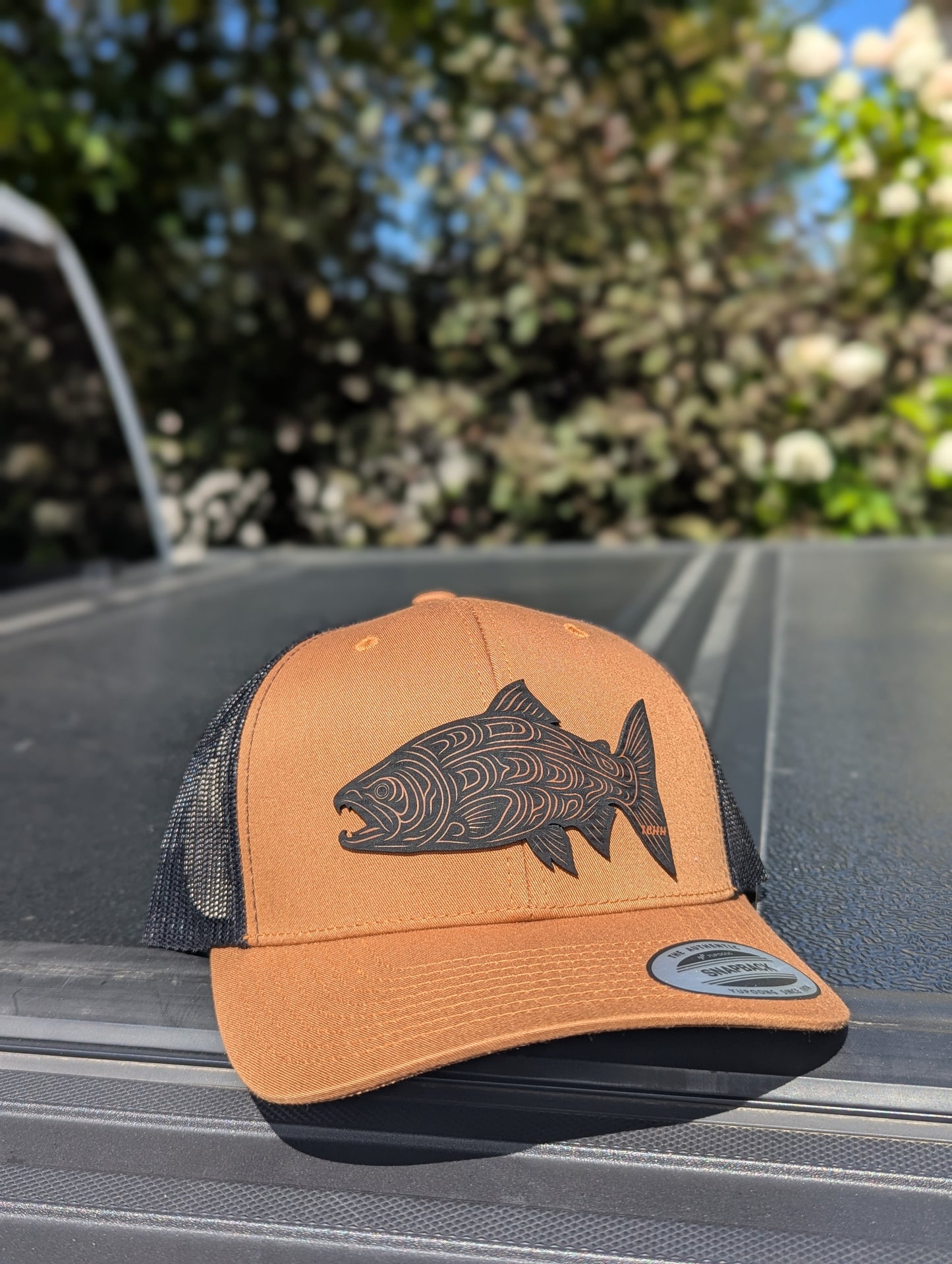 Salmon run limited edition blackout Patch.