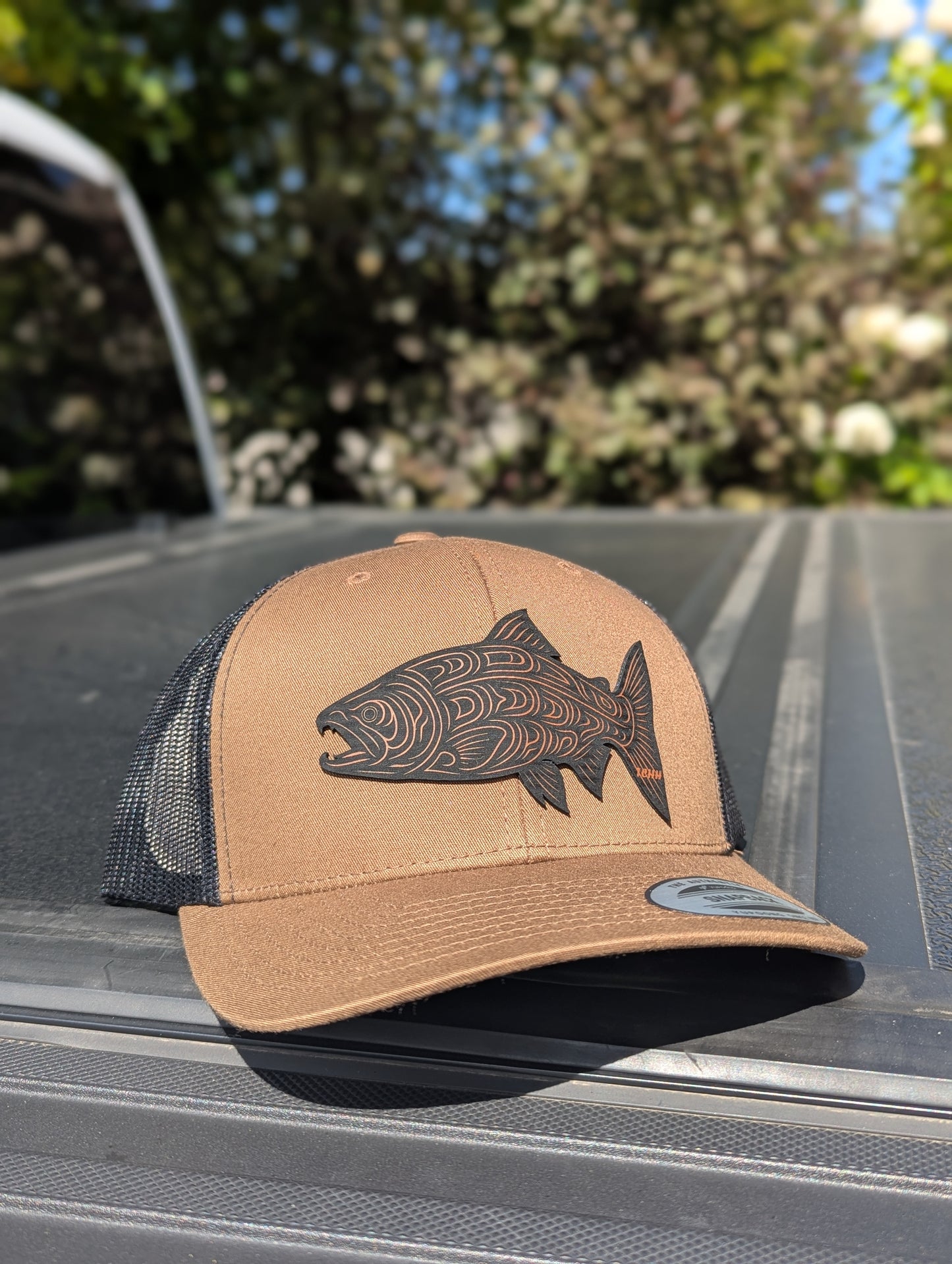 Salmon run limited edition blackout Patch.