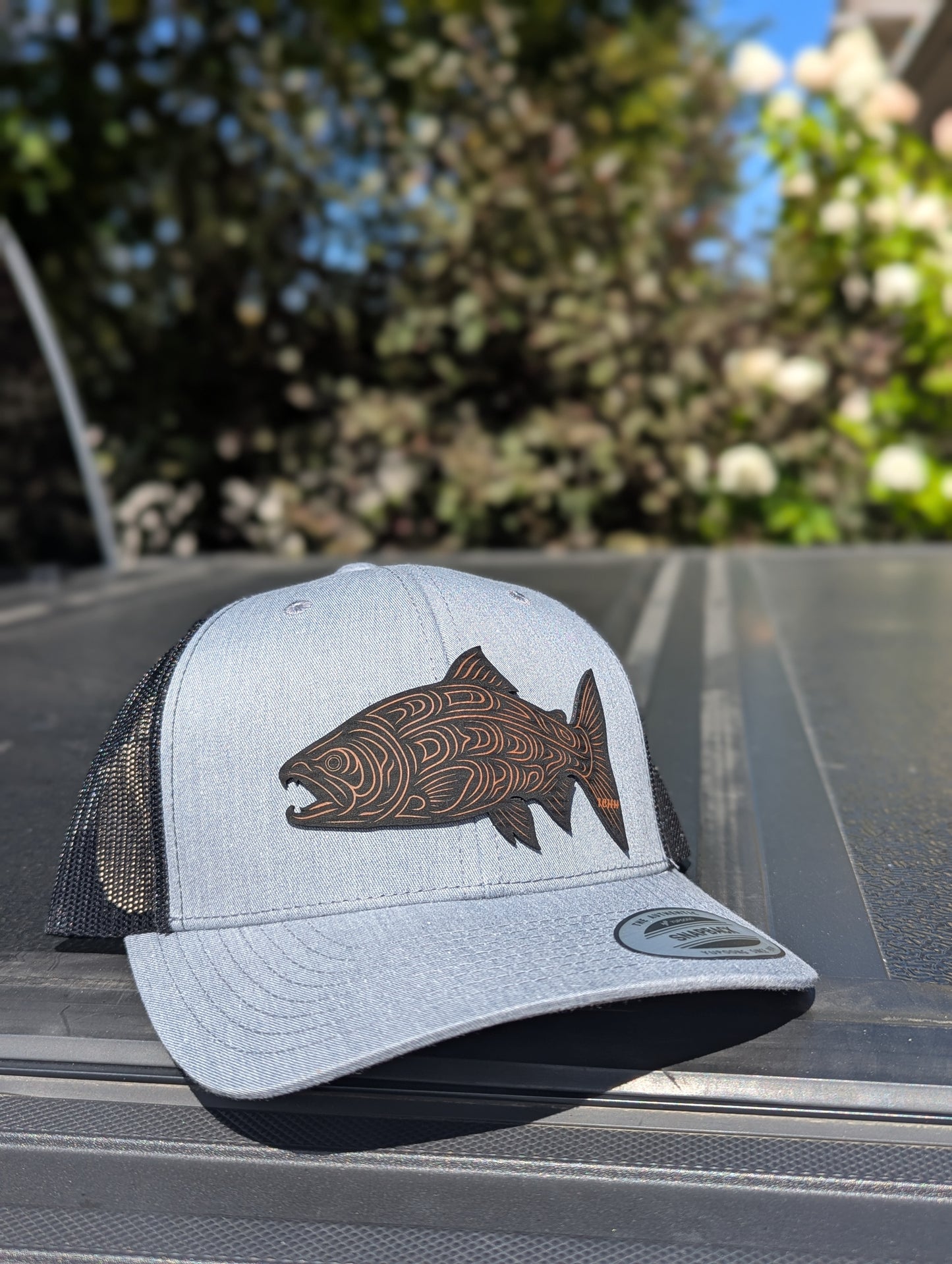 Salmon run limited edition blackout Patch.