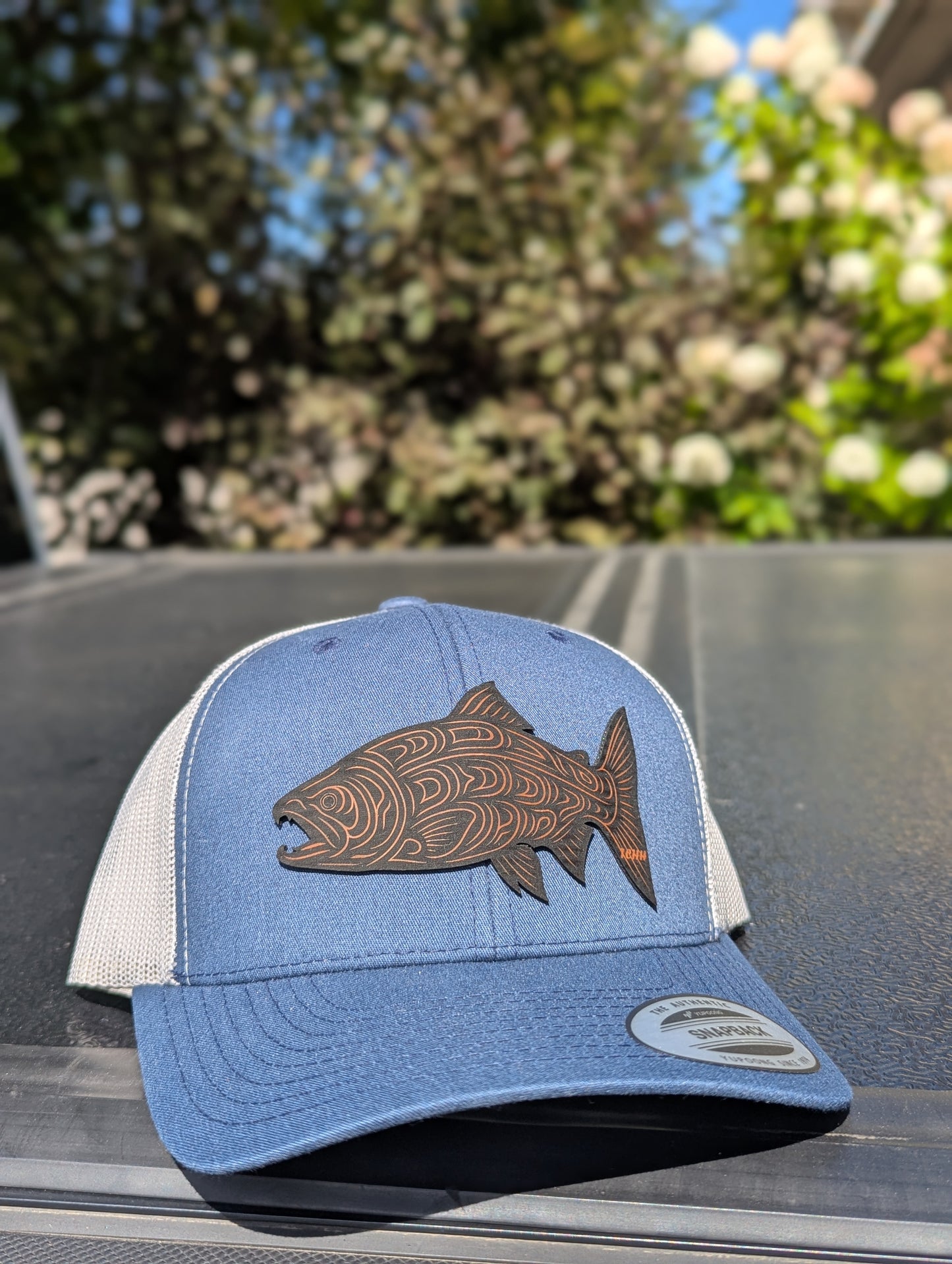 Salmon run limited edition blackout Patch.