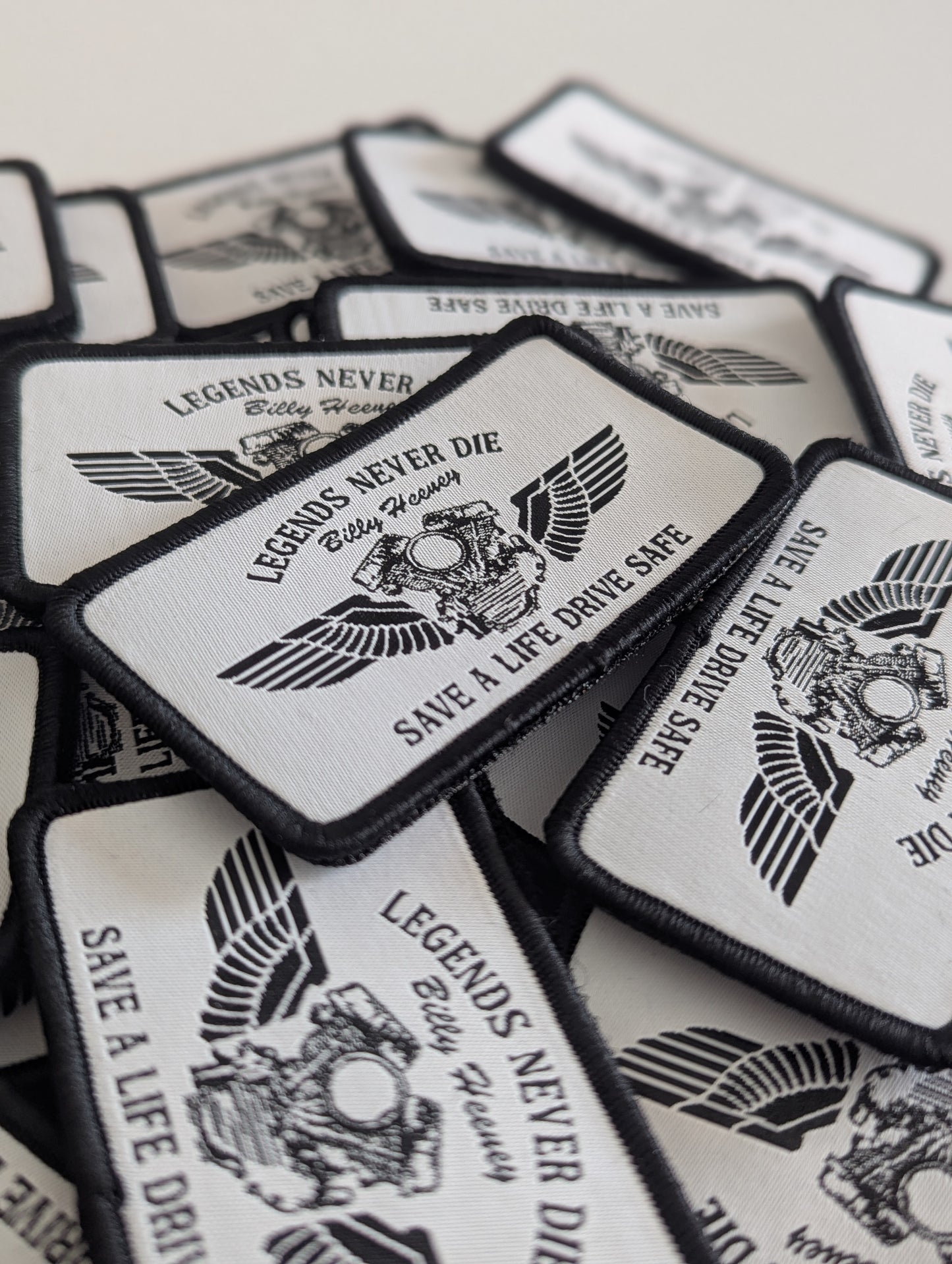 Billy Heeney "Legends never die" Awareness Patch