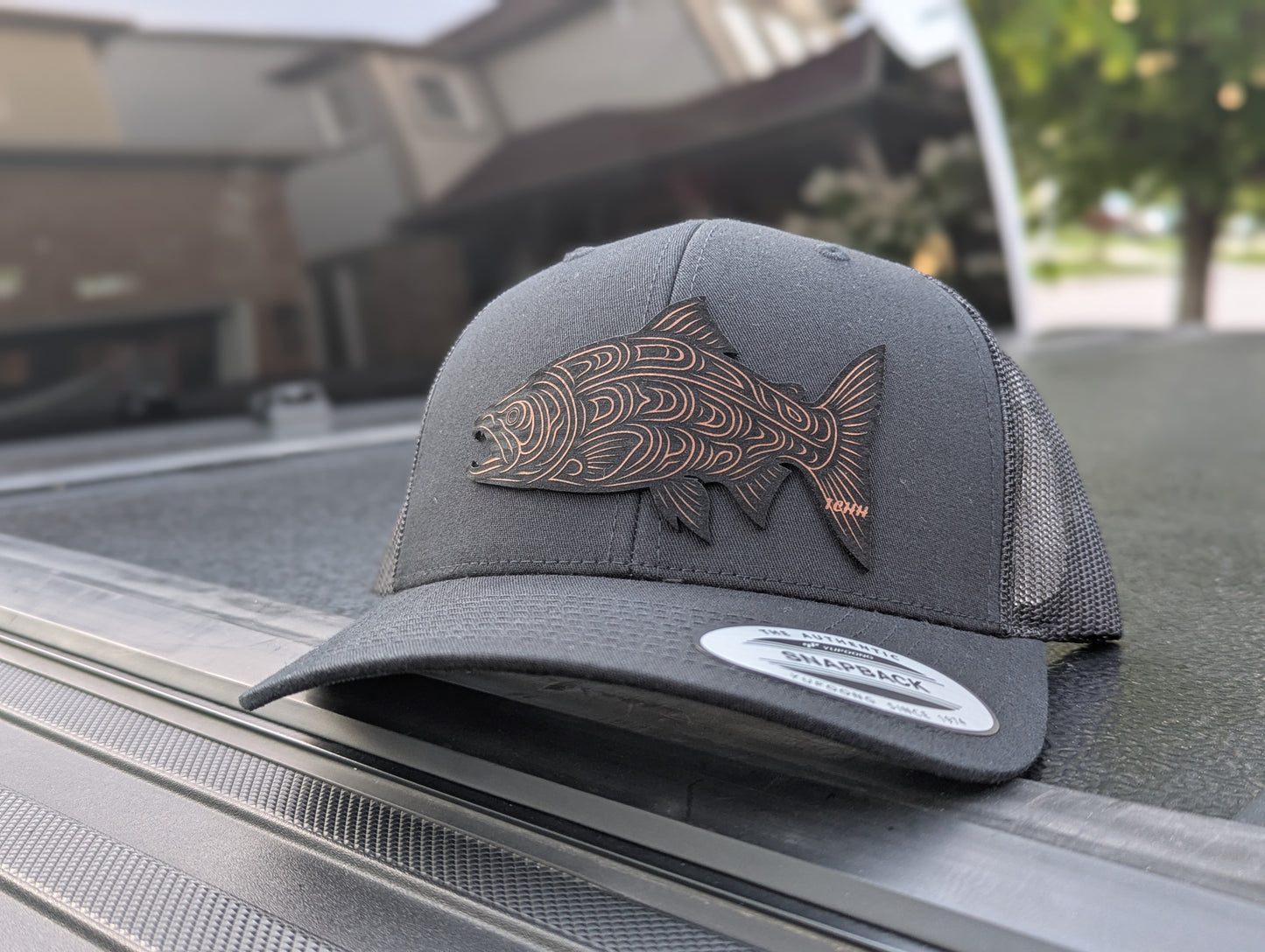 Salmon run limited edition blackout Patch.